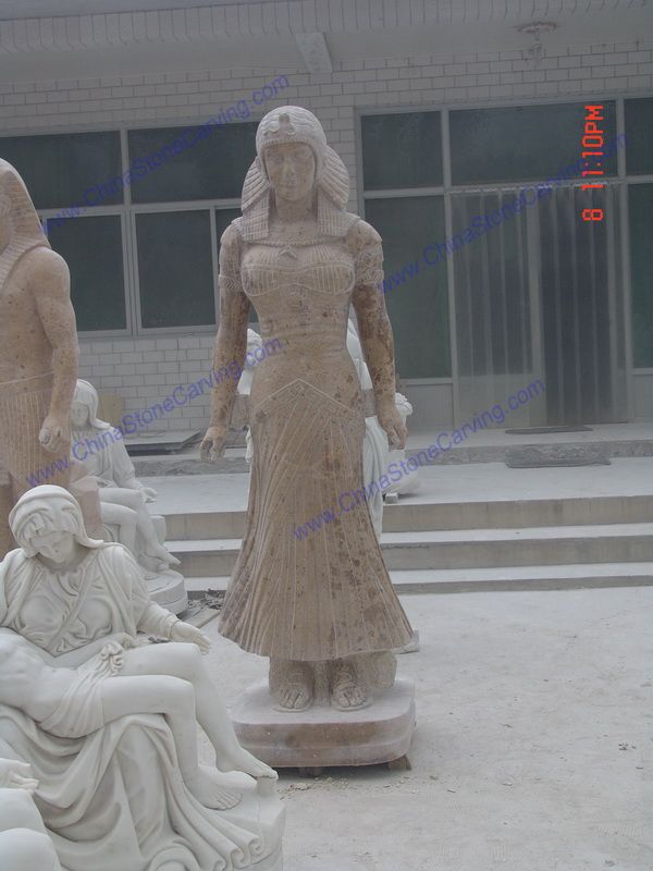 marble Egyptian statue, Egyptian statue, marble Egyptian statue, ,         