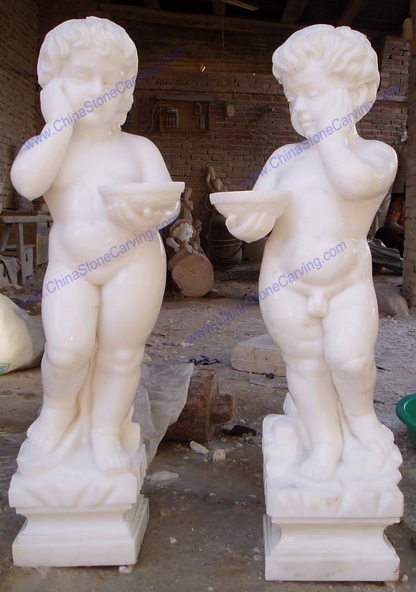 Naked children statues,   ,   ,    ,            